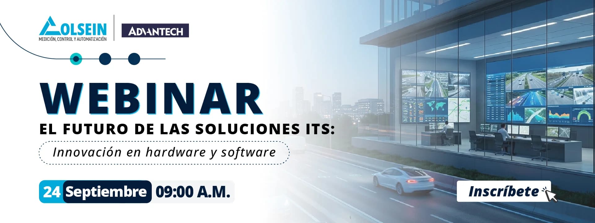 Webinar Advantech - El futuro de las soluciones ITS innovación en hardware y software