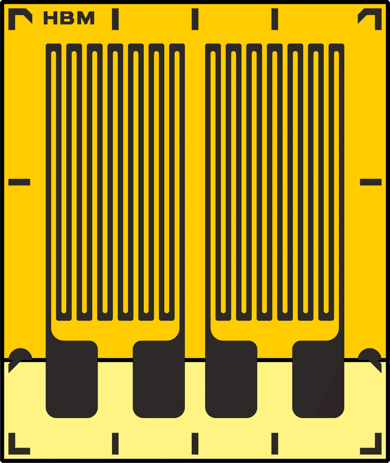 DY (Double linear) strain gauges