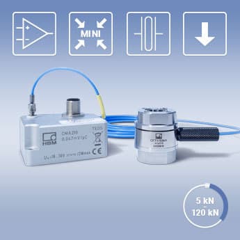 PACEline CMC Adaptable Piezoelectric Measurement Chain