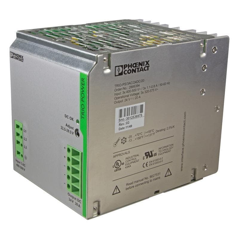 Phoenix Contact TRIO-HP/3AC/1KDC/20KW/BI