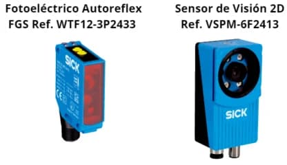 Inspección de calidad de galletas con sensores SICK y PLC Unitronics