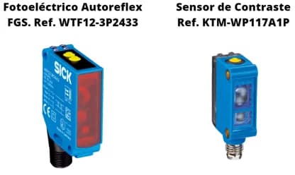 Detección de crema sobre galletas con sensores SICK y PLC Unitronics