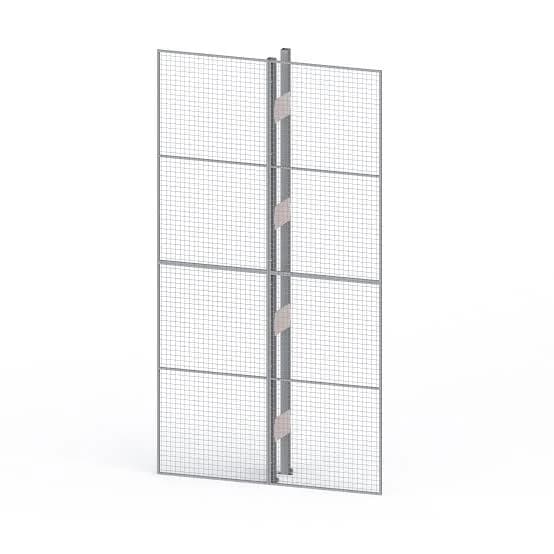 Bracket double post