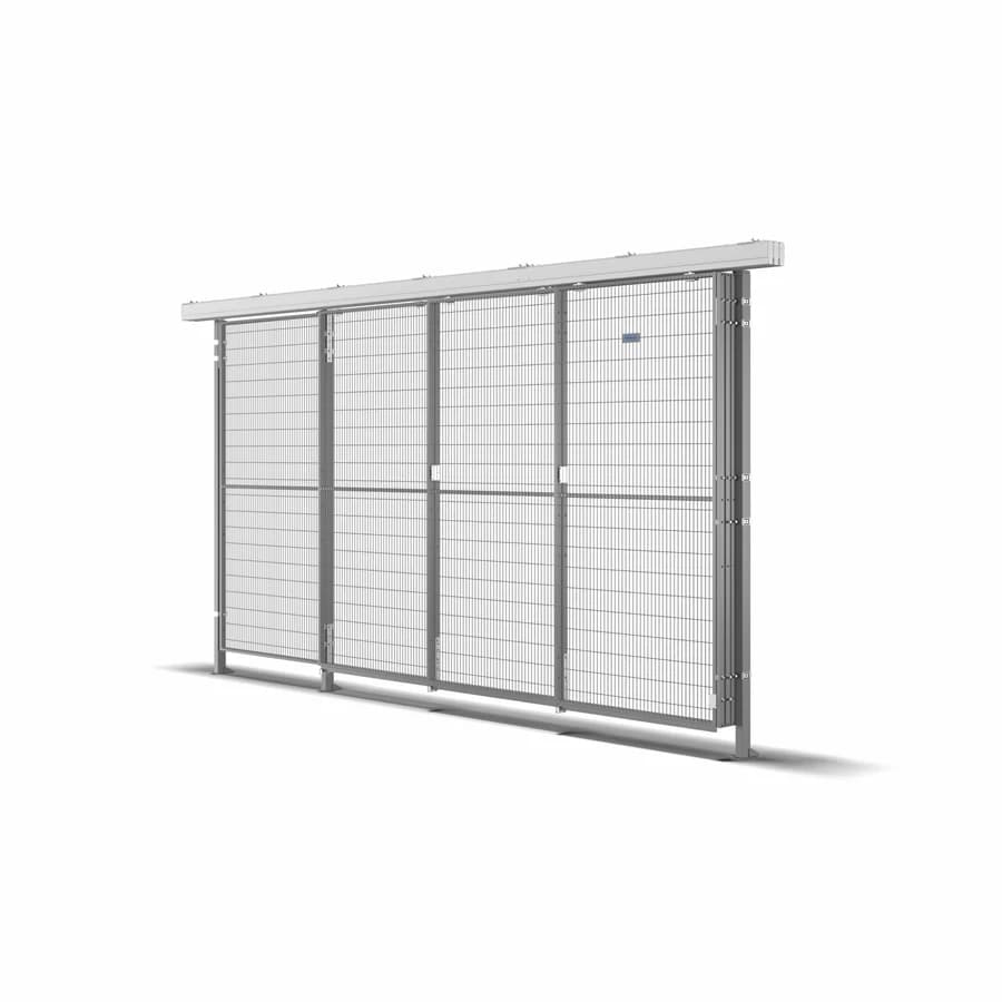 Carrier Sliding Door Single Rail x3
