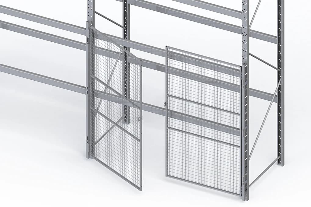 Door on Pallet Racks