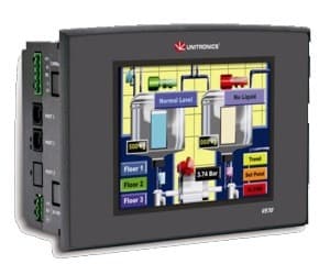 Programmable logic controller with integrated HMI- Vision570