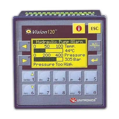 Programmable logic controller- Vision120 with integrated HMI