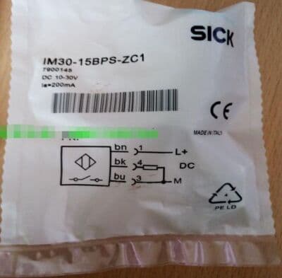 SICK IM30-15BPS-ZC1 sensor inductivo M30