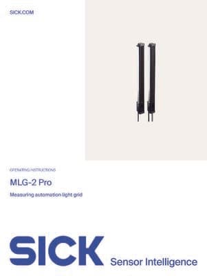 SICK MLG-2 ProNet 150/25 cortina de luz automatización